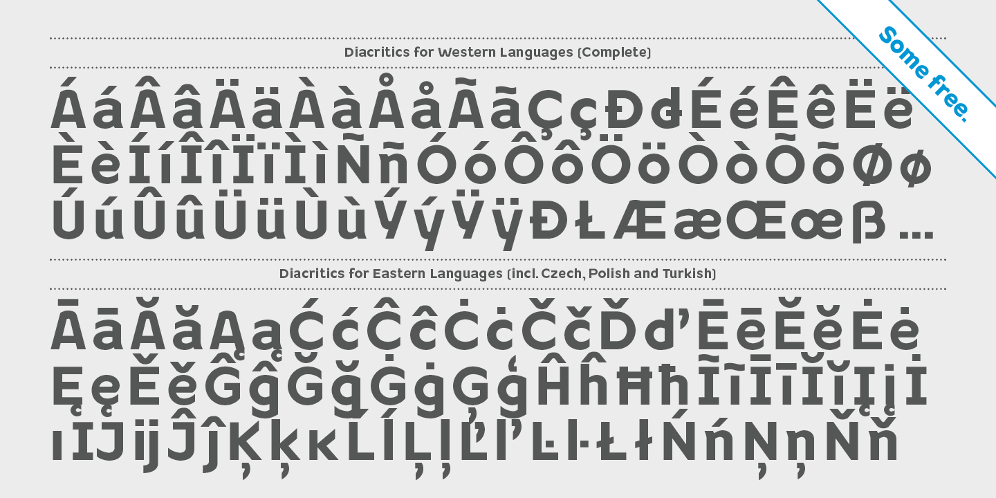 Teorema FREE Font preview